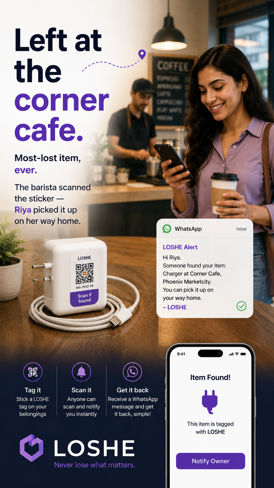 Left at the corner cafe
